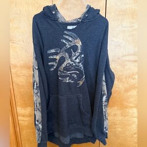 Legendary Whitetails Gray Hoodie size XLT